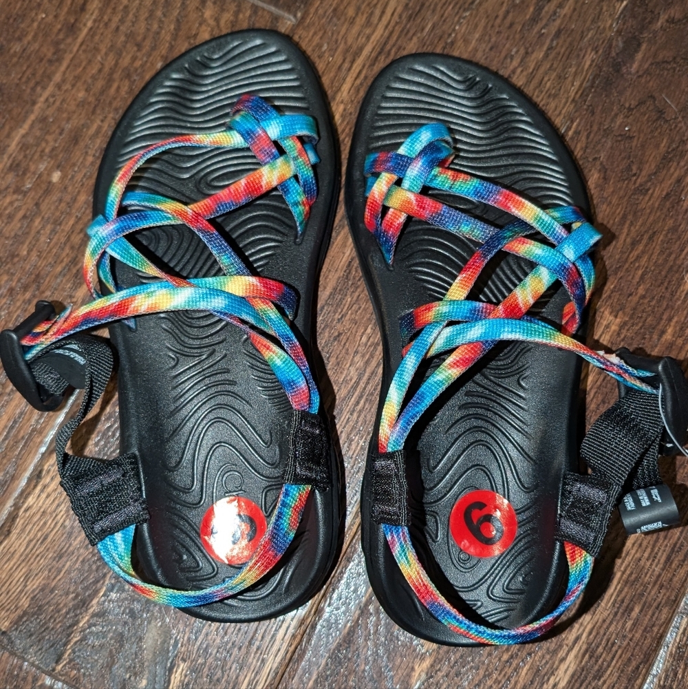 NWOB Chaco Women's Zvolv X2 Sandal, Tie Dye - Picture 5 of 8